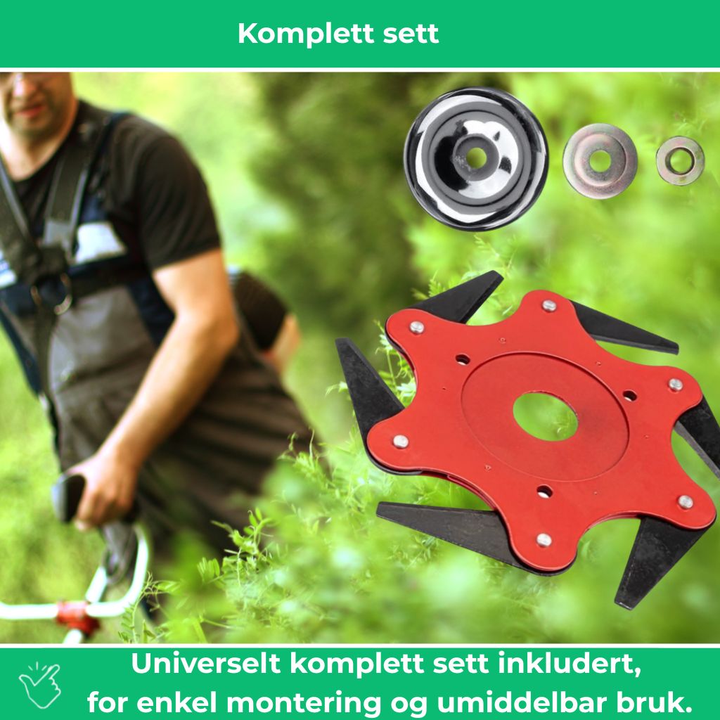 G60 PRO | Universelt Trimmerhode | Allsidig Verktøy for en Perfekt Hage