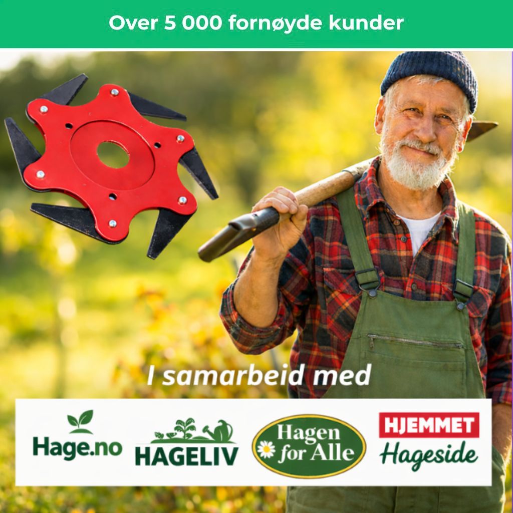 G60 PRO | Universelt Trimmerhode | Allsidig Verktøy for en Perfekt Hage
