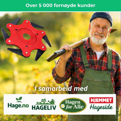 G60 PRO | Universelt Trimmerhode | Allsidig Verktøy for en Perfekt Hage